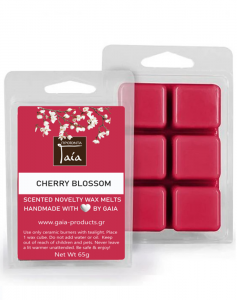 Wax melts Cherry Blossom. Αρωματικοί κύβοι κεριού με άρωμα ανθισμένης κερασιάς